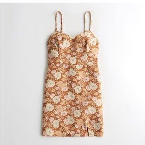 Hollister floral print mini dress